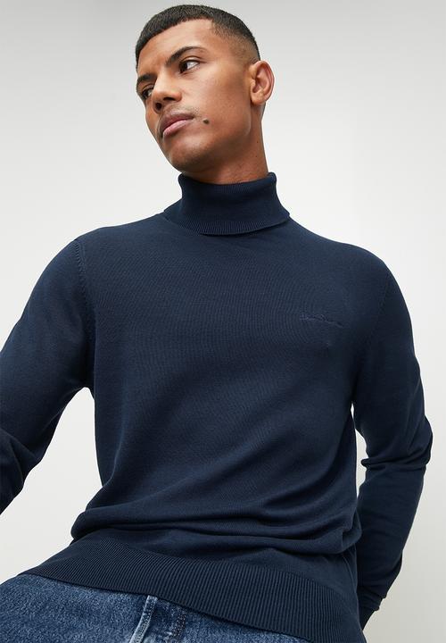 Ben Sherman - Roll Neck Knit - Navy
