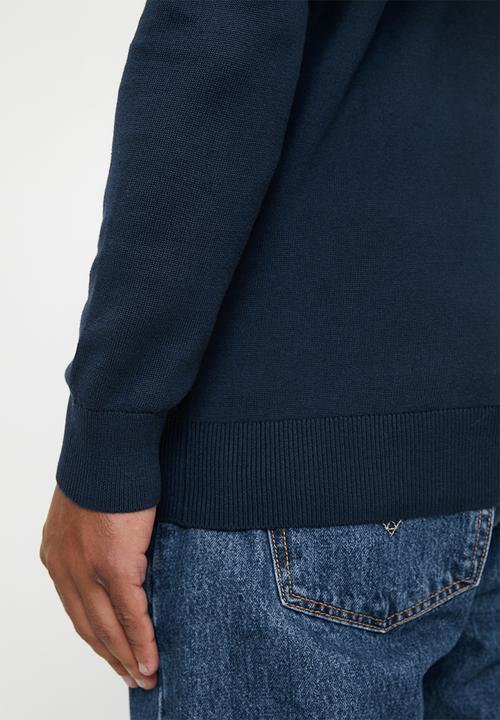 Ben Sherman - Roll Neck Knit - Navy