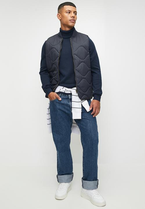 Ben Sherman - Roll Neck Knit - Navy
