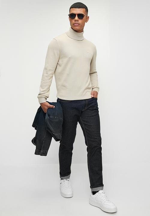 Ben Sherman - Roll Neck Knit - Sustained Grey