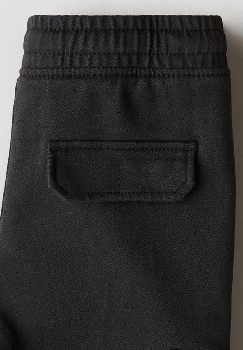 H&M - Cargo joggers - black