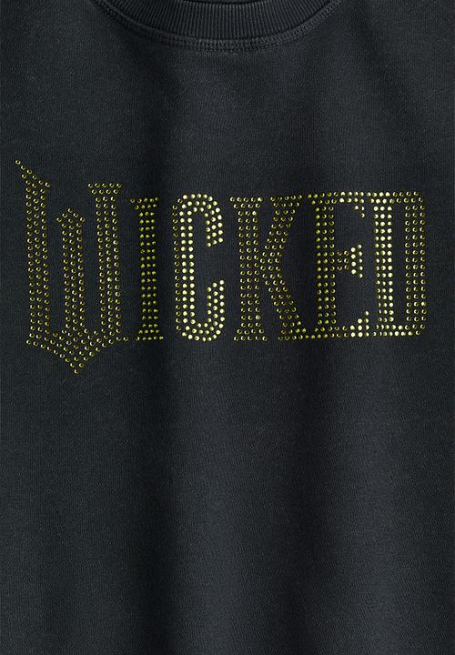 H&M - Embellished sweatshirt - dark grey wicked