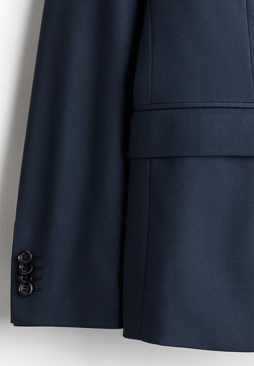 H&M - Slim fit jacket - navy blue