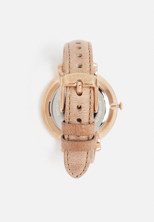 Fossil - Jacqueline - sand leather white