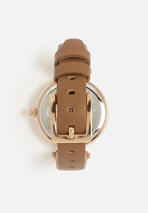 DNU-DKNY - Stanhope leather - light brown
