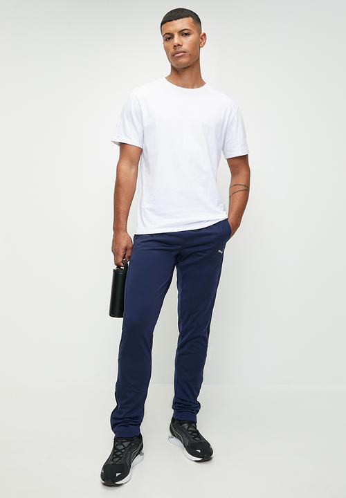 PUMA - Slim Tricot Pants PUMA - Navy