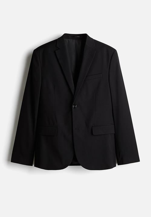 H&M - Slim fit jacket - black