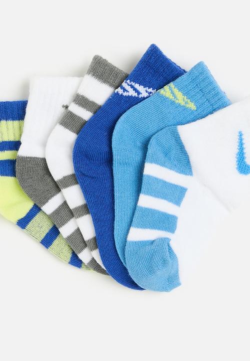 Nike - Nike 6 pack quarter sock - game royal