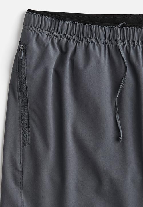 H&M - Mid-length running shorts with drymove™ - dark grey