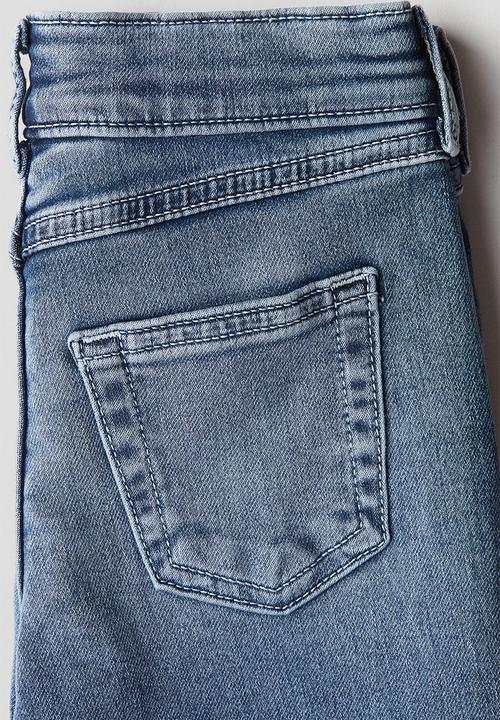 H&M - Super soft slim fit jeans - denim blue 