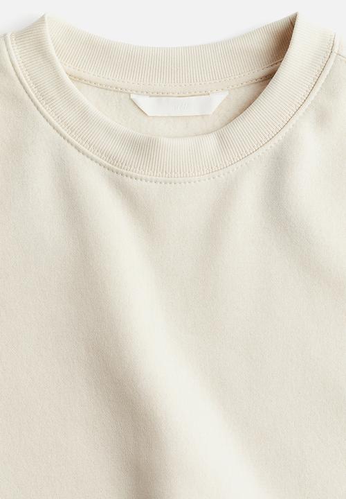 H&M - Oversized sweatshirt - light beige