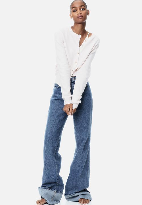 H&M - Knitted cardigan - pale pink 
