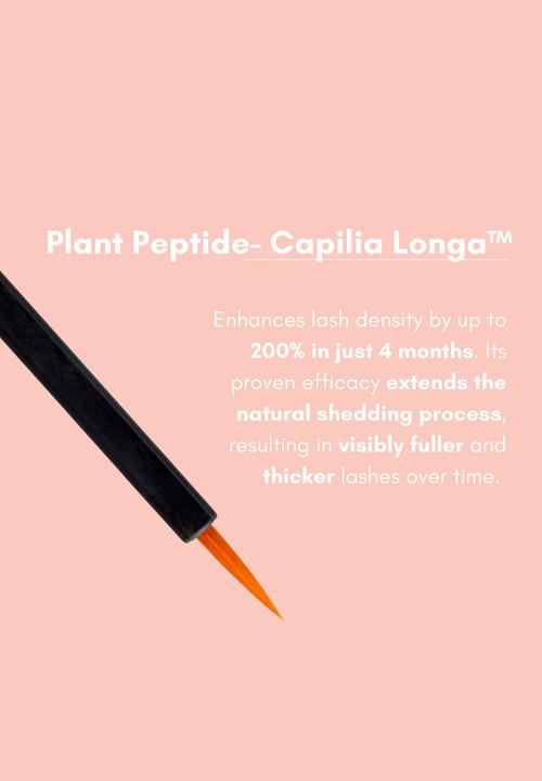 Standard Beauty - Peptide Thick & Long™ Lash & Brow Growth Serum with Hyaluronic Acid, Castor Oil  & Peptides