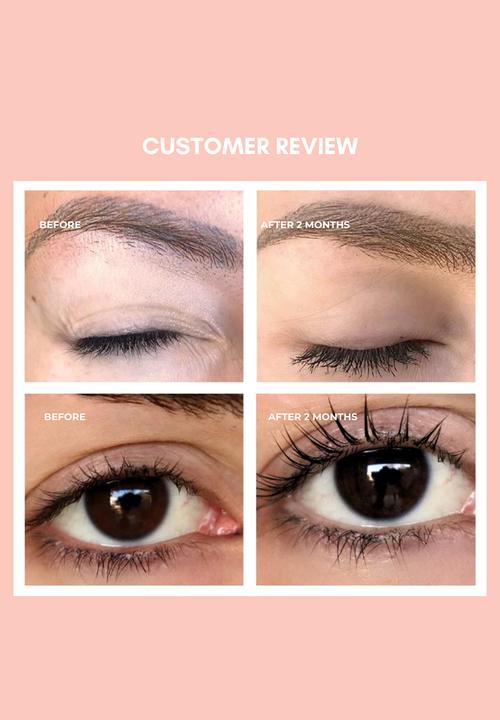 Standard Beauty - Peptide Thick & Long™ Lash & Brow Growth Serum with Hyaluronic Acid, Castor Oil  & Peptides