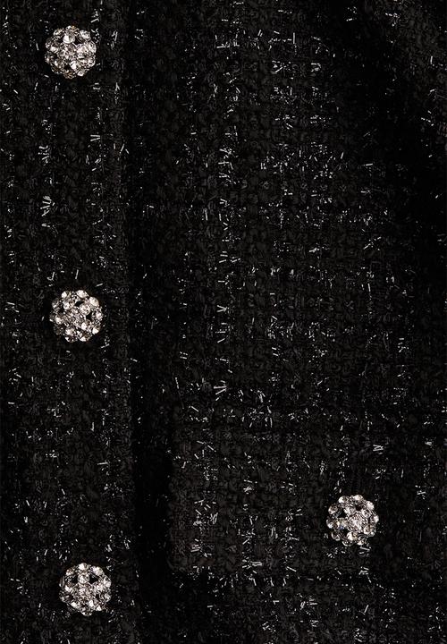 H&M - Bouclé jacket - black