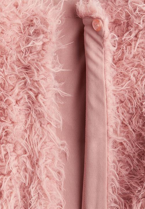 H&M - Fluffy cardigan - dusty pink