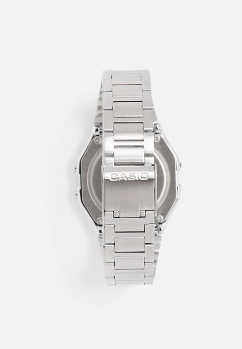 Casio - Digital Alarm Chrono A158WA-1Q-silver