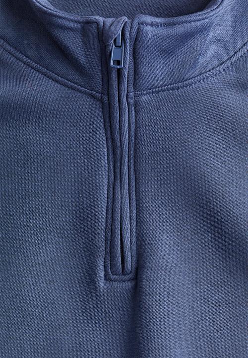 H&M - Zip-top sweatshirt - dusty blue