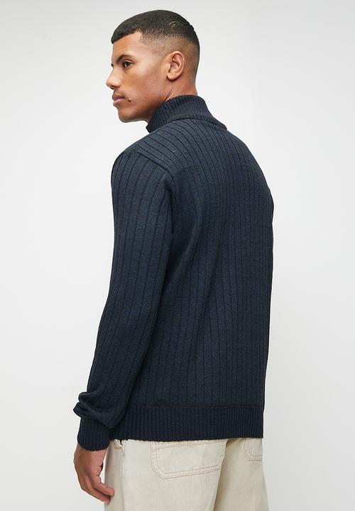 Brave Soul - Knitwear - Navy
