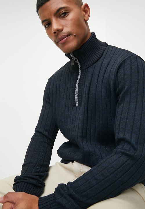 Brave Soul - Knitwear - Navy