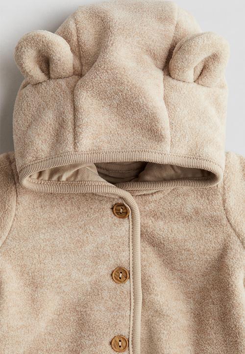 H&M - Pile jacket - beige