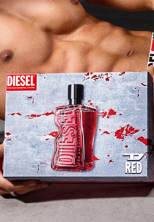Diesel  - Diesel D Red Edp  Gift Set - 100ml
