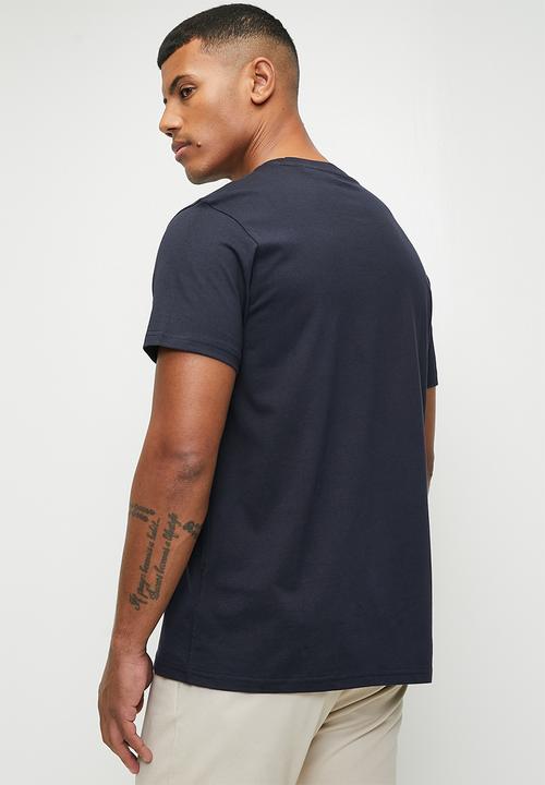 GUESS - Short sleeve cn guess embro tee - smart blue	