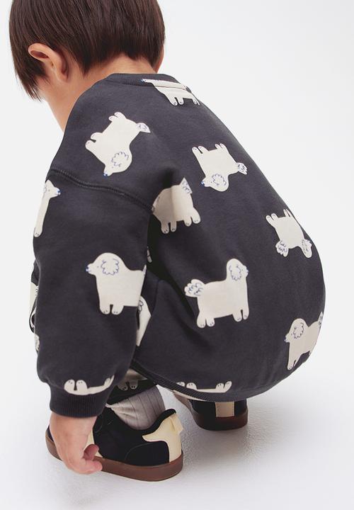 H&M - Printed sweatshirt - grey