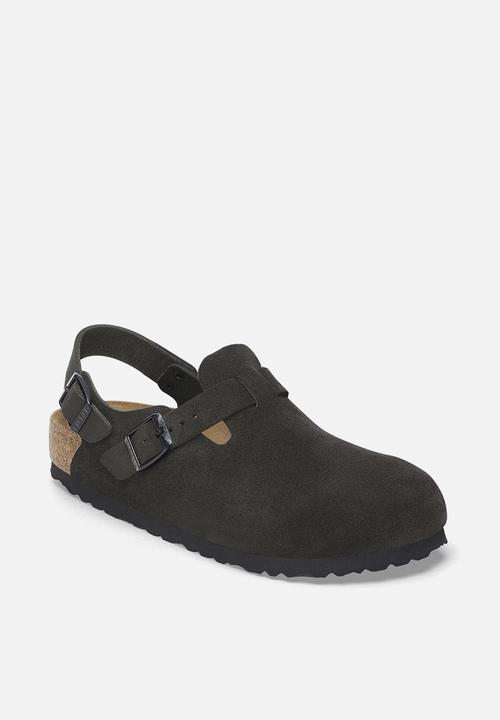 Birkenstock - Tokio ii narrow suede - black