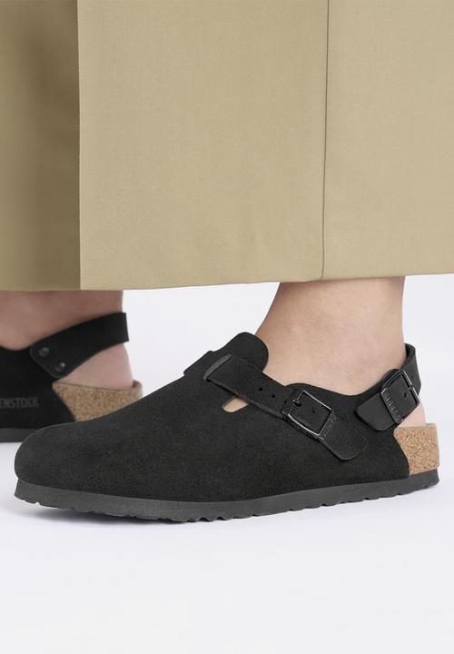 Birkenstock - Tokio ii narrow suede - black