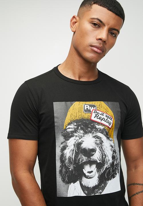 Replay - T-shirt - Black