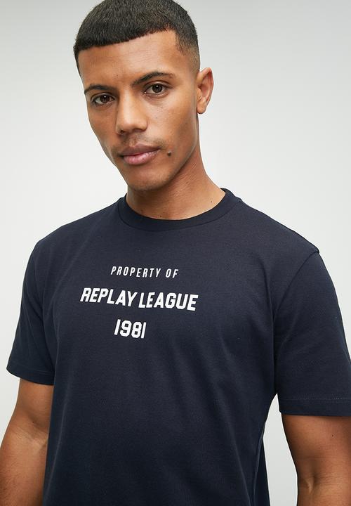 Replay - T-shirt - Night Blue