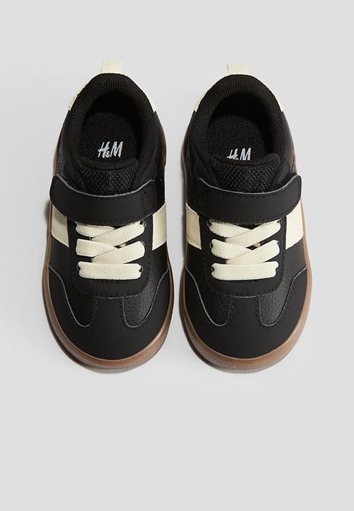 H&M - Trainers - black/cream