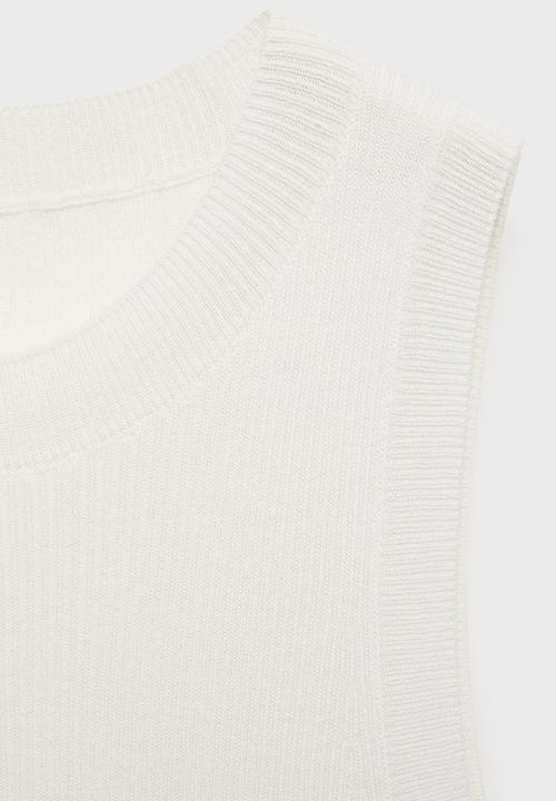 MANGO - Top Karl - Light Beige