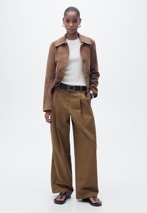 MANGO - Top Karl - Light Beige