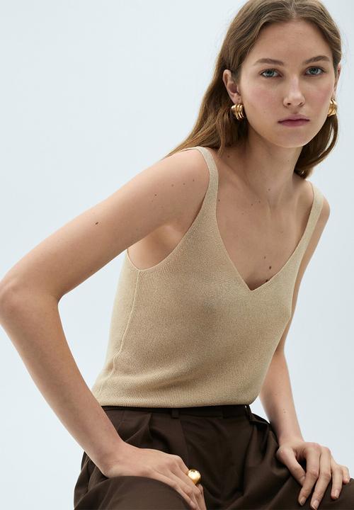 MANGO - Top Kling - Gold