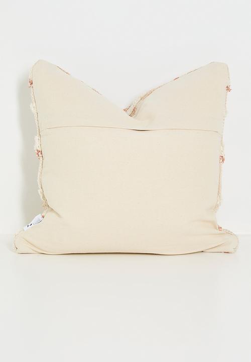 Sixth Floor - Rave woven cushion cover - Rust