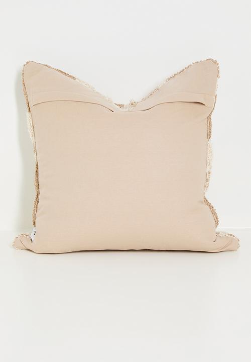 Sixth Floor - Abby tufted cushion cover - Neutral