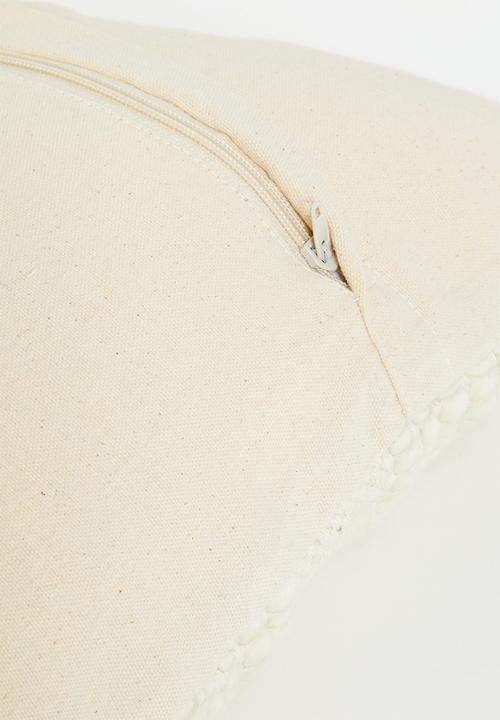 Sixth Floor - Romi woven cushion cover - Natural
