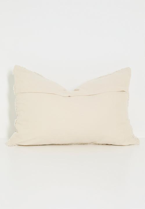 Sixth Floor - Folia tufted cushion cover - natural