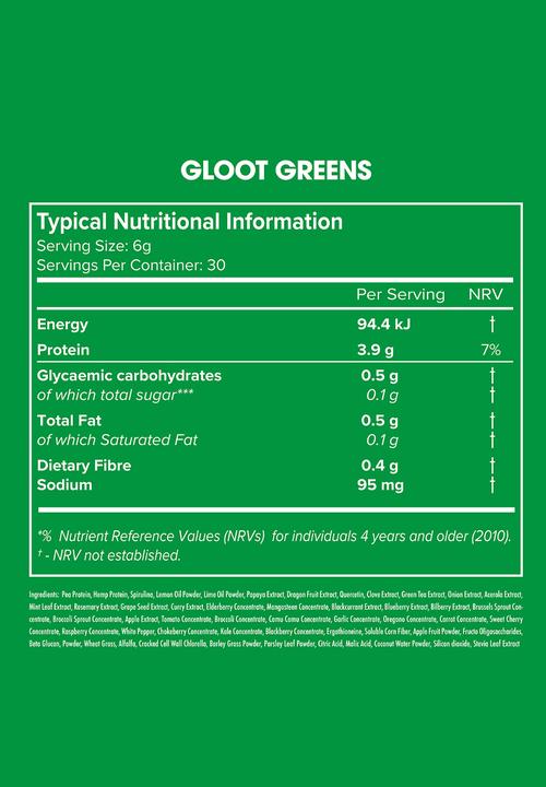 GLOOT - Greens & Superfoods Mango Coconut Glow