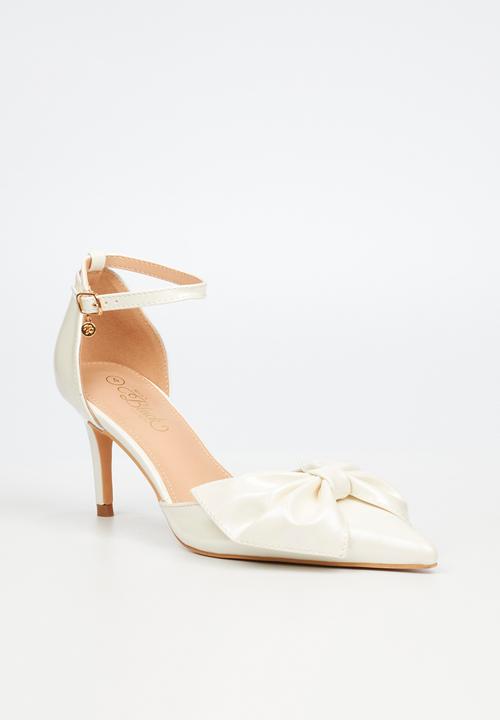 Miss Black - Nola 2 heel - white (pearl)