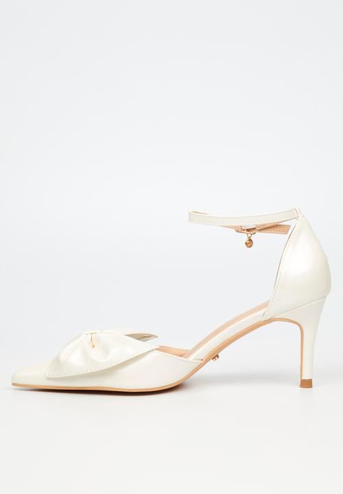 Miss Black - Nola 2 heel - white (pearl)