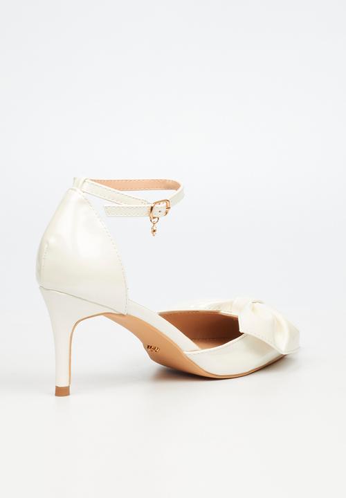Miss Black - Nola 2 heel - white (pearl)