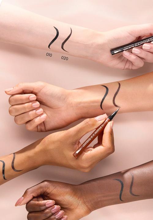 Catrice - Superproof Brush Liner Waterproof 010 - Midnight Black