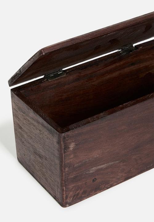 Storage Solutions - Box set 2pcs mango wood - nesting