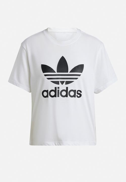 adidas Originals - Trefoil Boxy Tee - White