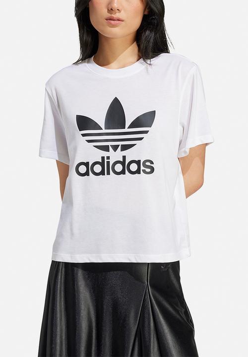adidas Originals - Trefoil Boxy Tee - White