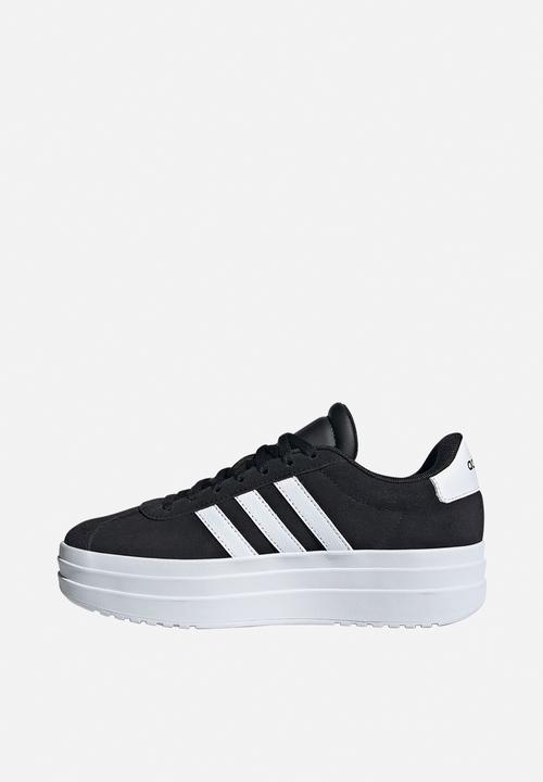 adidas Performance - Vl Court Bold J - Cblack/Ftwwht/Ftwwht
