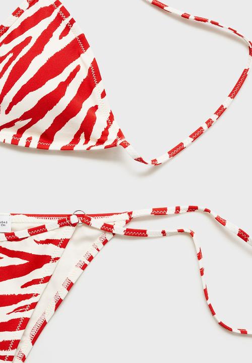MANGO - Bikini Pantie Saida - Red